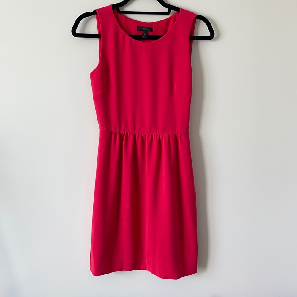 J. Crew Sleeveless Red Evening Dress